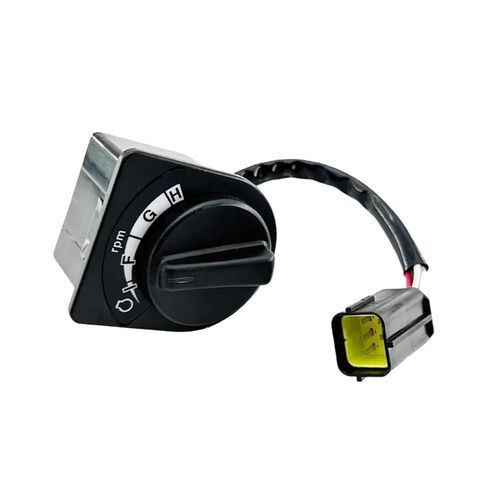 Shandong Excavator Throttle Knob Switch Compatible with 60 80D 210 240 290 360D Models Heavy Equipment Part in Saudi Arabia