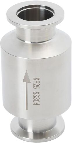 QiiMii KF-25 Vacuum Pump Check Valve, Stainless Steel 304, Non-Return One Way for Vacuum Pump(KF-25 Flange 40mm) in Saudi Arabia