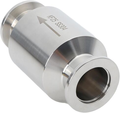 QiiMii KF-25 Vacuum Pump Check Valve, Stainless Steel 304, Non-Return One Way for Vacuum Pump(KF-25 Flange 40mm) in Saudi Arabia