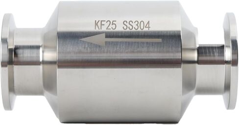QiiMii KF-25 Vacuum Pump Check Valve, Stainless Steel 304, Non-Return One Way for Vacuum Pump(KF-25 Flange 40mm) in Saudi Arabia