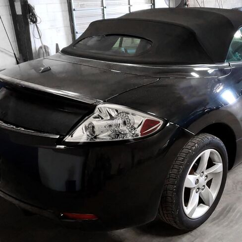 Ronnin - يناسب 2006-2011 Mitsubishi Eclipse Tail Lights ترقية زوج مصابيح الفرامل LED | أسود in Kuwait