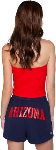 Hype & Vice Arizona Official Collegiate Short for Women – University-Themed Athletic Shorts for College Game Day & Tailgate Outfits, Navy, L in Saudi Arabia