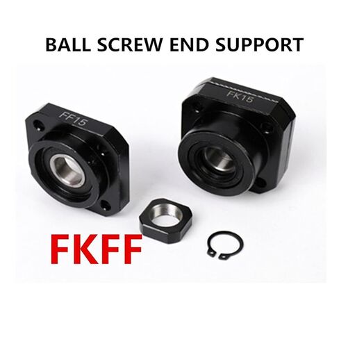 FKFF20 Screw Support Bracket Fixed Bracket Linear Bearing FKFF20/FK20/FF20 for Ball Screw SFU2505/SFU2510 in Saudi Arabia