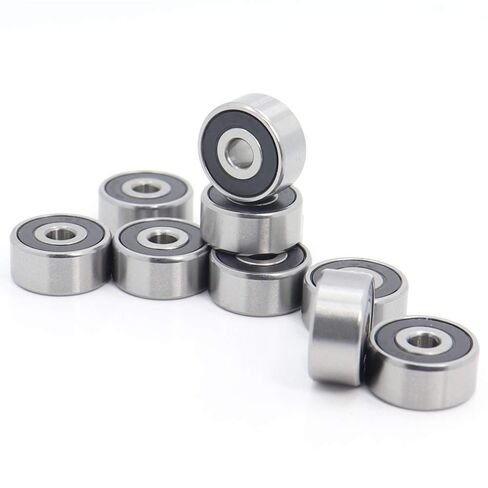 Power Transmission Products 1615 2RS ABEC-1 Bearing 7/16" x1 1/8" x3/8" inch Ball Bearings 1615RS Ball Bearings in Saudi Arabia