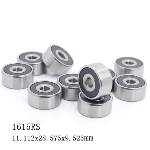 Power Transmission Products 1615 2RS ABEC-1 Bearing 7/16" x1 1/8" x3/8" inch Ball Bearings 1615RS Ball Bearings in Saudi Arabia