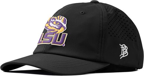 Branded Bills Officially Licensed x LSU Tigers Performance Dad Hat Collection Tiger Eye PVC in Saudi Arabia