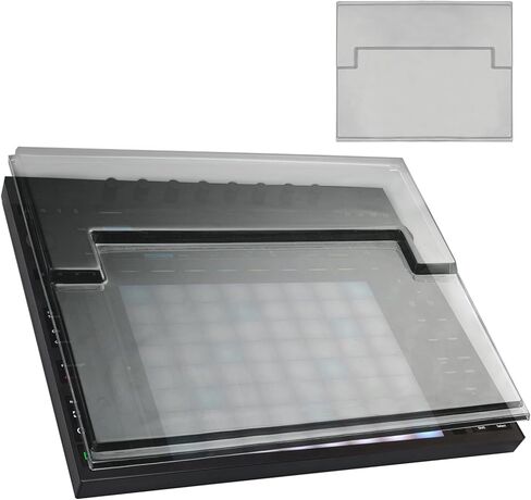 Polycarbonate Dust Cover for Ableton Push 3, Transparent PC Hard Shell Controller Protective Cover, Dustproof Shockproof Pet-Scratch Spill Resistant for Travel in Saudi Arabia
