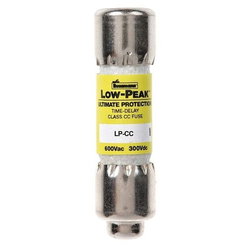 Bussmann LP-CC-1/2 (LPCC-1/2، BP/LP-CC-1/2، LP-CC-1/2BC) 1/2 أمبير (0.5 أمبير) 600 فولت قزم، تأخير الوقت، صمامات خرطوشة رفض فئة CC الحالية in Saudi Arabia