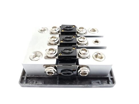 KnuKonceptz Mini-ANL (MIDI/AFS) صمامات نيكل مطلية بالفضة 100A - 5 عبوات in Kuwait