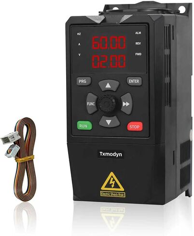 VFD محرك التردد المتغير العاكس 1.5KW 2HP 200-240V 7A 1 مرحلة الإدخال إلى 3 المرحلة 0-400HZ محول العاكس للتحكم في الإخراج للتحكم في سرعة محرك المغزل باستخدام الحاسب الآلي in Saudi Arabia