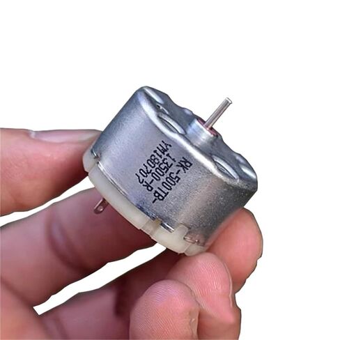1pc RK-500TB-13500 Mini 32mm Diameter Round Spindle Motor DC 6V 9V 12V 5600RPM Carbon Brush Motor for Humidifier Alarm Watch Winder in Saudi Arabia