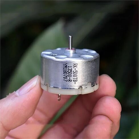 1pc RK-500TB-13500 Mini 32mm Diameter Round Spindle Motor DC 6V 9V 12V 5600RPM Carbon Brush Motor for Humidifier Alarm Watch Winder in Saudi Arabia