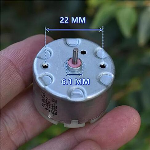 1pc RK-500TB-13500 Mini 32mm Diameter Round Spindle Motor DC 6V 9V 12V 5600RPM Carbon Brush Motor for Humidifier Alarm Watch Winder in Saudi Arabia