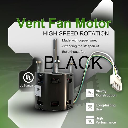 S33G352ZB-08F Motor 120V 60Hz 1/100HP for Centrifugal Fans, Exhaust Fans Motor in Saudi Arabia