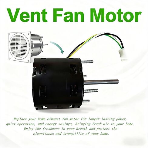 S33G352ZB-08F Motor 120V 60Hz 1/100HP for Centrifugal Fans, Exhaust Fans Motor in Saudi Arabia