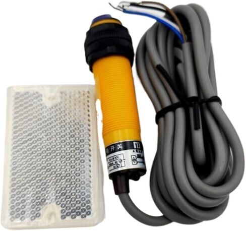 Feedback Reflex Sensor E3F-R2P3/R2P2/R2PK/R2NK/R2N2/R2N3 DC/AC PNP/NPN NO NC NO+NC M18mm Distance 2m Transducer(E3F-R2NK NPN NO) in Saudi Arabia