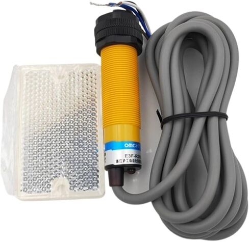 Feedback Reflex Sensor E3F-R2P3/R2P2/R2PK/R2NK/R2N2/R2N3 DC/AC PNP/NPN NO NC NO+NC M18mm Distance 2m Transducer(E3F-R2NK NPN NO) in Saudi Arabia