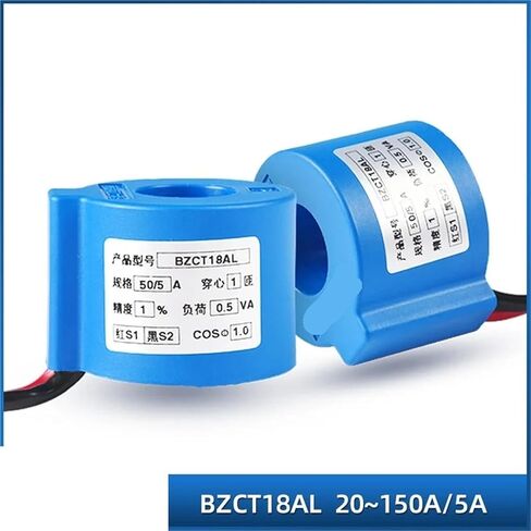 Current Transformer 3 Phase BZCT18ACHL-20A 30a 50a 100a 150a 5a Toroidal AC CT 1Pcs(75A - 5A 0.2S Class) in Saudi Arabia