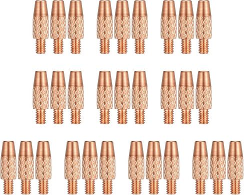 30pk Mig Welding Contact Tips 035 "186406 لـ Miller Welder G-un Spoolmate 100، 200، 3035، 185 Hobart Spoolgun DP-3035، SpoolRunner 100، Handler 125، 125 Ez، 130، 140، 190، 210MVP إلخ in Kuwait