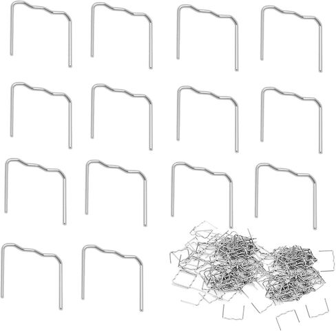 500 Pcs Hot Staples, Hot Stapler Kit Welding Rods Bumper Repair Welding Wire for Repair Machine Car Bumpers Car Bumper Repair Kit, 0.8MM Flat Corner Staples in Saudi Arabia