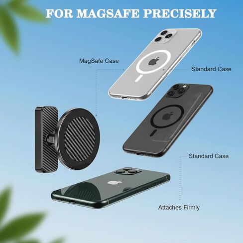 Magnetic Golf Cart Phone Holder Mount 2-Pack with Strong N52 Magnets and 360° Rotation, Phone Mount Fits All Phones Easily, Ideal for Golf carts, for Husbands, Birthdays, Valentine’s Day in Saudi Arabia