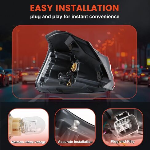 Tail Lights Compatible with Jeep Cherokee 2014-2018 Right Passenger Side Brake Rear Lamp Taillights Replacement for 68102906AF CH2805107 in Saudi Arabia
