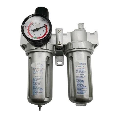 SFC-400 SFC-300 SFC-200 ضاغط الهواء منظم فلتر الهواء فاصل الزيت والماء مرشح مسعور صمام تنظيم الضغط استنزاف تلقائي (SFC-400 EU SMPM) in Kuwait