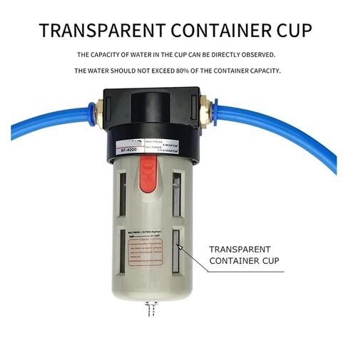 BF4000 1/2" air Source Treatment Pneumatic Component Filter Oil-Water Separator air Compressor Filter Element(BF4000 Male) in Saudi Arabia