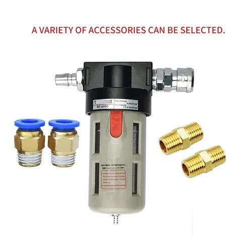 BF4000 1/2" air Source Treatment Pneumatic Component Filter Oil-Water Separator air Compressor Filter Element(BF4000 Male) in Saudi Arabia