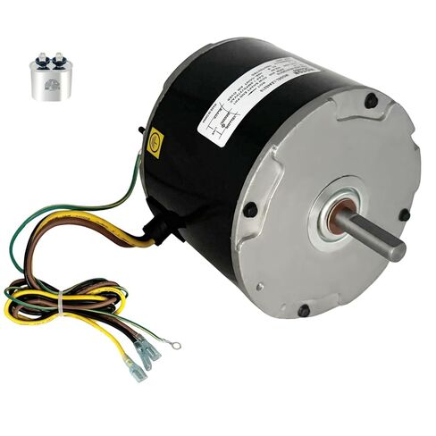 45210 محرك مروحة المكثف استبدال الناقل HC37GE210 1/5 HP 825RPM 208-230V متوافق مع GE 5KCP39GFY917S، Genteq 3S003، 5KCP39EFN759AS 5KCP39EFS165S، Rheem 51-23055-12 محرك مروحة النفخ Leungoo in Kuwait