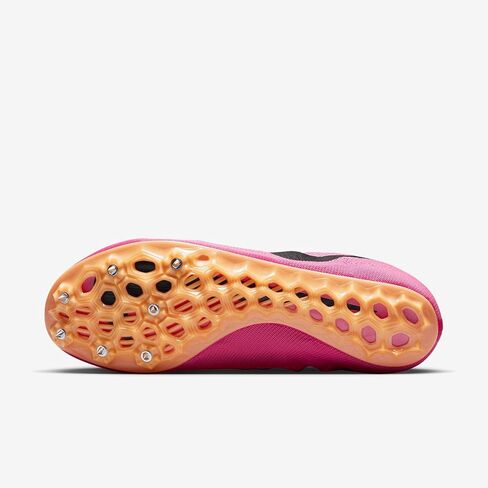 Nike Ja Fly 4 Track and Field Sprinting Spikes (DR2741-600, Hyper Pink/Laser Orange/Black) Size 12 in Saudi Arabia