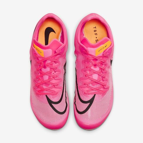 Nike Ja Fly 4 Track and Field Sprinting Spikes (DR2741-600, Hyper Pink/Laser Orange/Black) Size 12 in Saudi Arabia