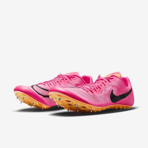 Nike Ja Fly 4 Track and Field Sprinting Spikes (DR2741-600, Hyper Pink/Laser Orange/Black) Size 12 in Saudi Arabia