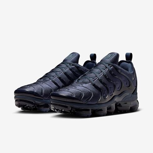 Nike Air Vapormax Plus Men's Shoes (Thunder Blue/Midnight Navy/Cool Grey) Size 8.5 in Saudi Arabia