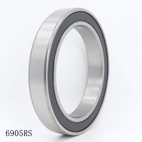 6905-2RS تحمل ABEC-1 كرة أخدود عميقة 25x42x9 مللي متر قسم رقيق 6905 2RS محامل 6905RS 61905 RS in Saudi Arabia
