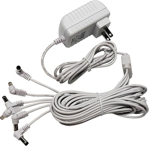 AC/DC 4.5V Adapter for Lemax Lighted Accessory Compatible with 74706 Christmas Village Houses Playground Display 34988A Spooky Town Collection Christmas Micro Lighting Building Decoration 94566 in Saudi Arabia