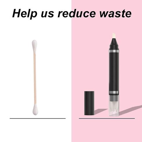 Eye Makeup Remover Pen, Eye Makeup Corrector Pen Makeup Remover Eraser Stick Wash Free Quick Makeup Correction Lipstick Eyeliner Smudged Correction Easy-to Use & Travel-Friendly Makeup Removing Gel Pen With 3-in-1 Replacement Heads in Saudi Arabia
