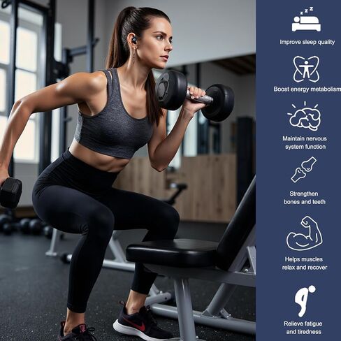 Magnesium Complex 700mg, 12 in 1 Magnesium Supplement with Glycinate, Citrate, Malate, Oxide, Taurate & Orotate, High Absorption Magnesium for Sleep, Muscle, Nerve & Heart Support, Vegan, 120 Capsules in Saudi Arabia