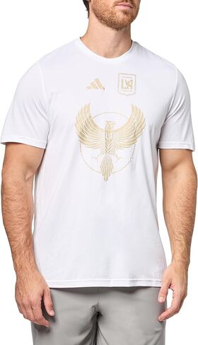تي شيرت رجالي من adidas Los Angeles Fc Pre-Game بأكمام قصيرة in Kuwait
