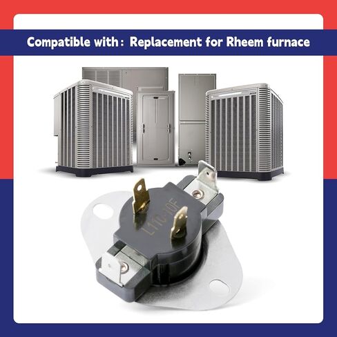 47-22860-06 Auto Reset Limit Switch Replacement for Rheem Furnace Part 230V L110-10F in Saudi Arabia