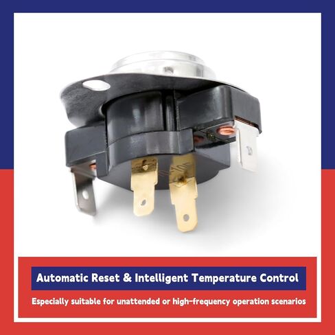 47-22860-06 Auto Reset Limit Switch Replacement for Rheem Furnace Part 230V L110-10F in Saudi Arabia