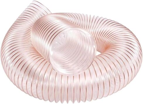 PU Polyurethane Ducting Flexible Hose Inner Diameter 20MM Pipe Ducting Pull Out The Length 39.4In Engraving Machine Vacuum Tube,Thickness 0.93mm in Saudi Arabia