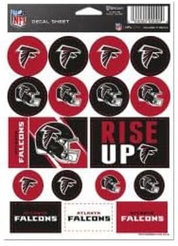 ورقة ملصق من الفينيل Atlanta Falcons مقاس 5 بوصة × 7 بوصة in Saudi Arabia
