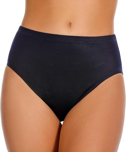 Miraclesuit Women's Swimwear Swim Shorts Tummy Control Bathing Suit Bottom, Black, 10 in Saudi Arabia