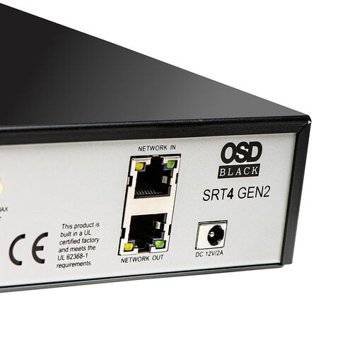 OSD Audio 8 Zone Streaming Audio Bundle - MX1680-GEN2 6 Channel 8 Zone 80W/Ch Digital Amplifier with App Control 4 Zone Media Streamer x2 in Saudi Arabia