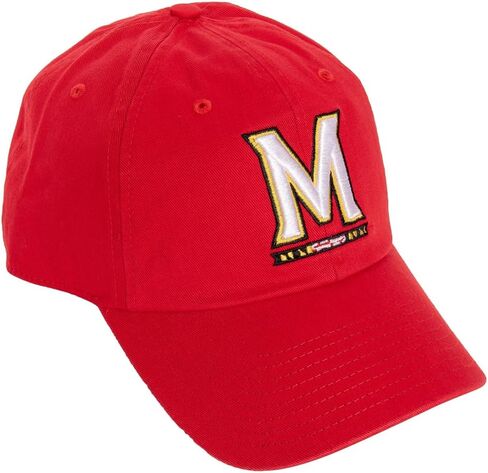 صبار الصحراء بجامعة ماريلاند بيسبول قبعة terrapins umd terps محفوفة بالمطرمة على حزام القماش القابل للتعديل نوع أ in Saudi Arabia