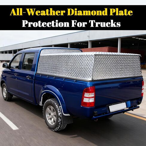 Aluminum Diamond Plate Sheet, 3003 H22, 17GA 0.045" Thick Heavy Duty Diamond Tread Aluminum Sheet, Rust-Resistant Metal Panel for Wall Covering, Cargo Trailer, RV Steps and More - 12" x 120" in Saudi Arabia