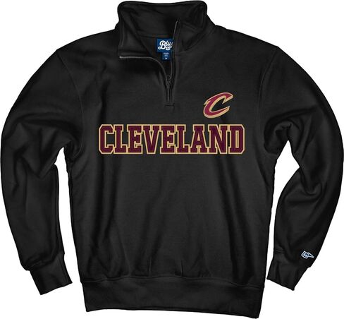 Blue 84 NBA unisex-adult Nba Officially Licensed Quarter Zip Sweatshirt Swish in Saudi Arabia