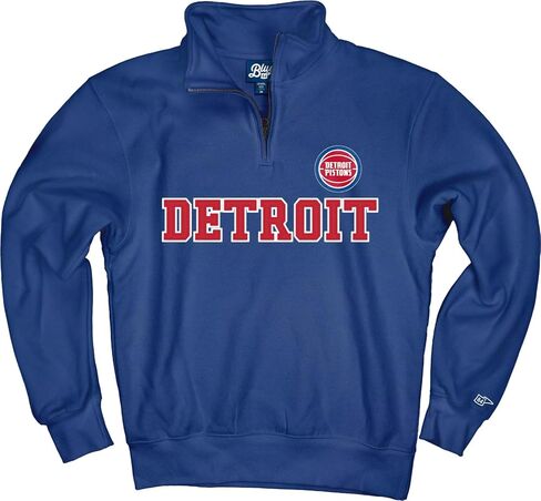 Blue 84 NBA unisex-adult Nba Officially Licensed Quarter Zip Sweatshirt Swish in Saudi Arabia