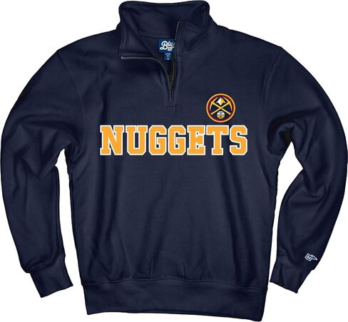 Blue 84 NBA unisex-adult Nba Officially Licensed Quarter Zip Sweatshirt Swish in Saudi Arabia